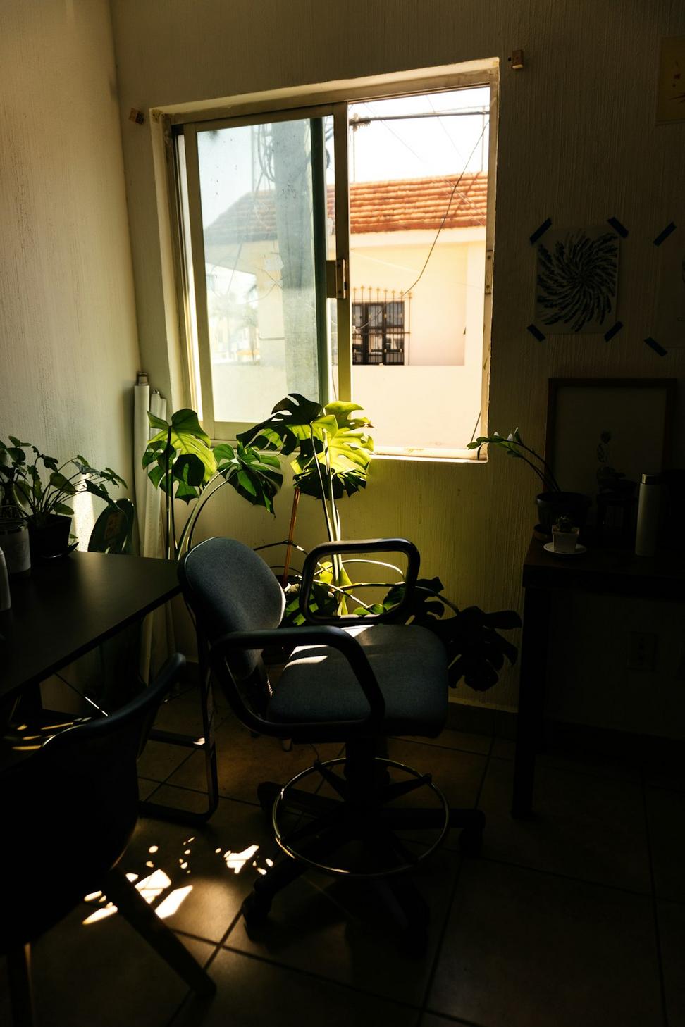 Early office days